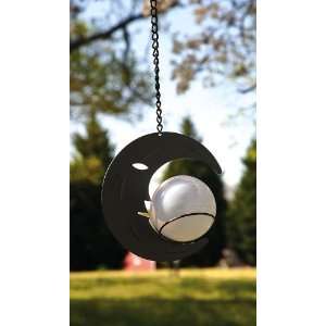  Crescent Moon Solar Hanging Lantern Patio, Lawn & Garden