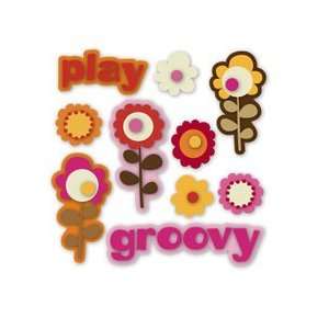   Groovy Collection   Rubber Stickers   Softies Arts, Crafts & Sewing