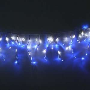   33 feet 500 Blue LED Christmas Wedding Icicle Light