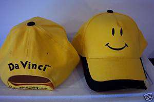 smiley face yellow BASEBALL CAP HAT smile happy  