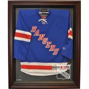   Full Size Removable Face Jersey Display, Mahogany: Sports & Outdoors