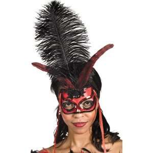  Moulin Rouge Feather Mask Toys & Games
