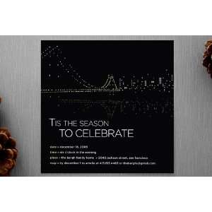  Night Lights SF Holiday Party Invitations Health 