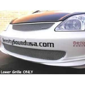   front grill / grille mesh for 2002   2004 Honda Civic Si :: Automotive