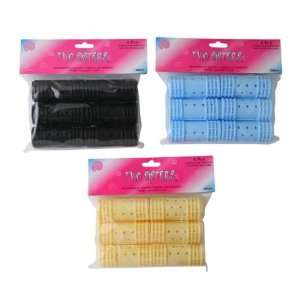  New   6 Pcs Large Snap Around Rollers Case Pack 72 