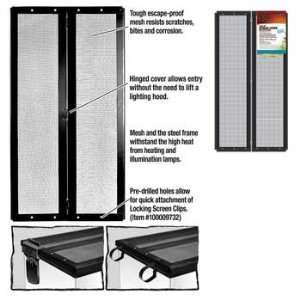 Pack Metal Hinge Screen Cover Black 24 X 12 (Catalog Category: Small 