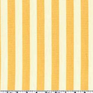  54 Wide Awning Stripe Golden Yellow Fabric By The Yard 