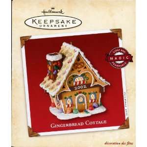   Cottage 2002 Hallmark Magic Keepsake Ornament: Home & Kitchen