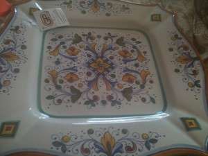 New DERUTA POTTERY 17 Rinascimento PLATTER Made In Italy Hand Painted 