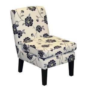   Armless Chair in Sperling Noir by Skyline Furniture