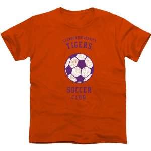  NCAA Clemson Tigers Club Slim Fit T Shirt   Orange: Sports 