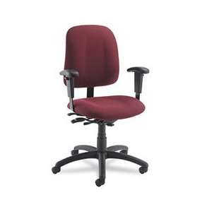   Swivel/Multi Tilter Chair, Cabernet Sprinkle Fabric: Office Products