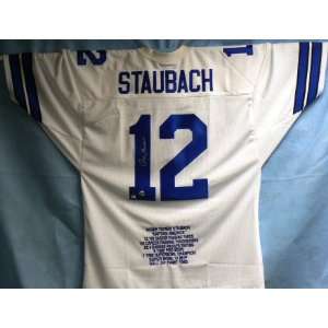 Roger Staubach Signed Uniform 