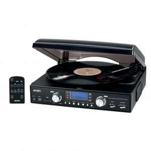   Stereo Turntable with  Encoding System and AM/FM Stereo Radio