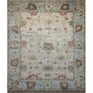   12 X 15 Hand Knotted Turkish Oushak Wool Area Rug H574: Home & Kitchen