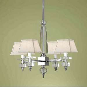  Candice Olson Cluny Beige Shade 4 Light Chandelier: Home 