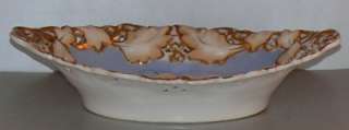Antique Porcelain CT Tielsch Germany HP Bowl Dish  