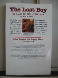 The Lost Boy David J. Pelzer SIGNED 1st EDITION/PRINT  
