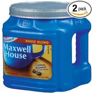 Maxwell House Blend, Ground Coffee, 31.5 Ounce Container (Pack of 2)