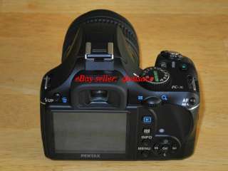 Pentax K x Digital SLR Camera Kit Black w/18 55mm Lens  