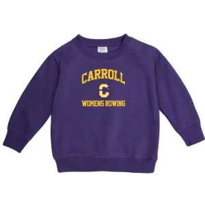  Carroll College Fighting Saints Purple Toddler Womens Rowing 