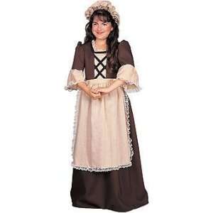  Colonial Girl Child Costume: Toys & Games