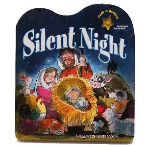 SILENT NIGHT Musical Childrens Book Holiday Board Book