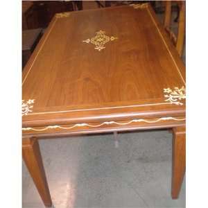 Rosewood Rectangular Dining Table: Furniture & Decor