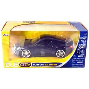  DUB City Porsche 911 Turbo Black Toys & Games