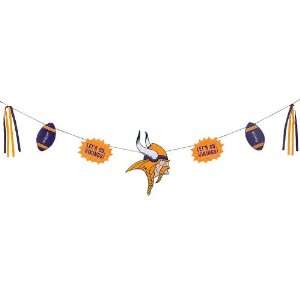  NFL Minnesota Vikings Celebration Banner: Sports 
