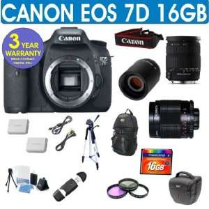  CANON EOS 7D + Sigma 18 200mm F3.5 6.3 DC OS Lens 