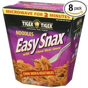Tiger Tiger Easy Snax , Chow Mein Noodles & Vegetables, 10 Ounce Boxes 