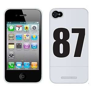  Number 87 on Verizon iPhone 4 Case by Coveroo  Players 