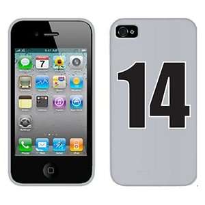  Number 14 on Verizon iPhone 4 Case by Coveroo  Players 