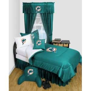  Miami Dolphins Dorm Bedding Comforter Set Sports 