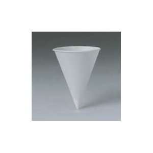  White Paper Cone Soda Cup   8 oz.