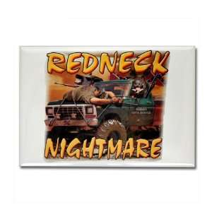   Magnet Redneck Nightmare Rebel Confederate Flag: Everything Else