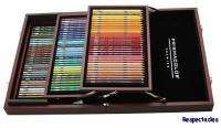PRISMACOLOR Premier 96 Colored Pencils in Cherry Stain Wood Box NEW 