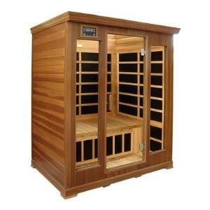  3 Person Luxury Cedar Infrared Sauna