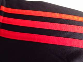   Essential 3 Stripe Track Top Jacket XL Black Red (3 shades of red
