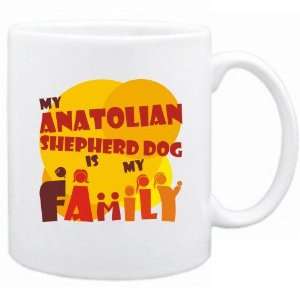   New  My Anatolian Shepherd Dog Is My Family  Mug Dog: Home & Kitchen