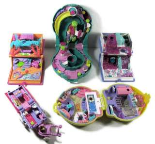   1995 Polly Pocket Play Sets Compacts Dolls Accessories Bluebird  