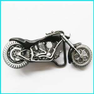  New Cool Western Motorcycle Belt Buckle AT 072BK 