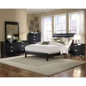  Bella Cool Black Bedroom Set by Homelegance