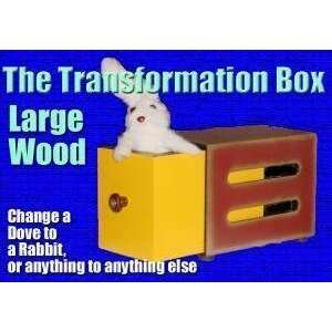  Transformation Box  LARGE Wood  Animal Magic Trick: Toys 