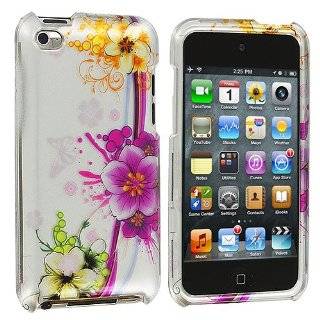 Purple Flower 2d Hard Snap on Crystal Skin Case Cover Accessory for 