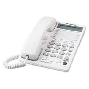  NEW 2 Line Feature Phone w/LCD   White (Corded Telephones 