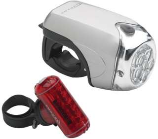 NEW SERFAS BICYCLE LIGHT SET CP 1000 FRONT AND REAR BIKE LIGHTS  