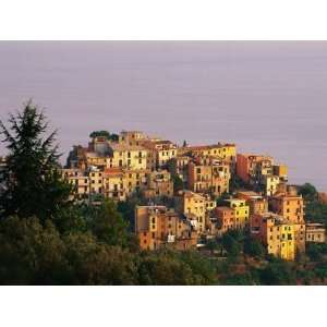  Village of Corniglia on the Italian Riviera Photographic 