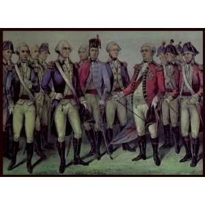  Currier & Ives Surrender of Lord Cornwallis at Yorktown 